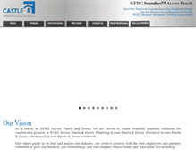 Tablet Screenshot of castleaccesspanels.com